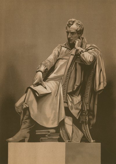 Lord Byron betrachtet die Freiheit der Griechen von Spanish School