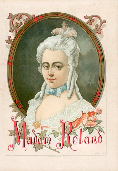 Marie-Jeanne Roland, besser bekannt als Madame Roland von Spanish School