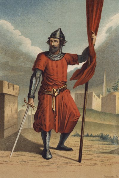 Roger de Flor, italienischer Soldat und Condottiere von Spanish School