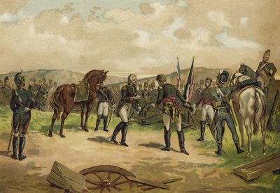 Kapitulation von General Dupont, Schlacht von Bailén, Spanien, 1808 von Spanish School
