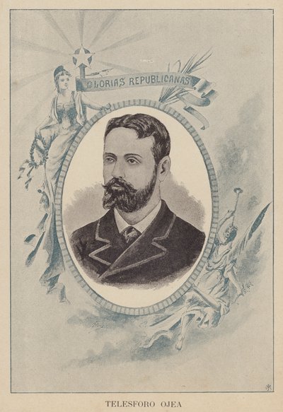 Telesforo Ojea y Somoza, spanischer republikanischer Verleger und Redner von Spanish School