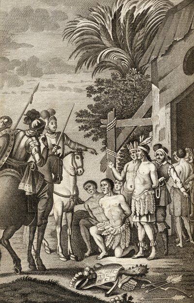 Die spanische Eroberung Chiles durch Alonso de Ercilla, aus 