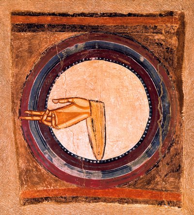 Die Hand Gottes (Detail) von Spanish School