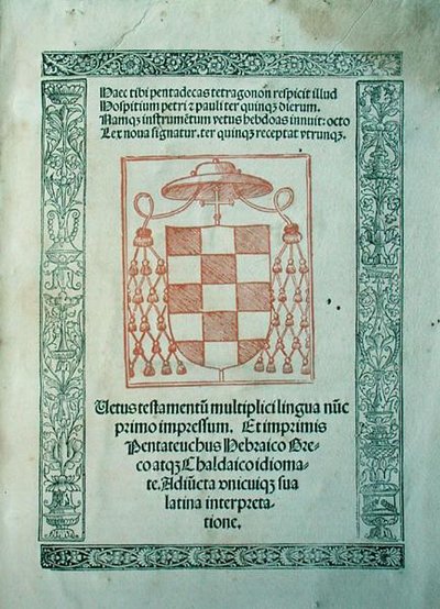 Titelseite der 