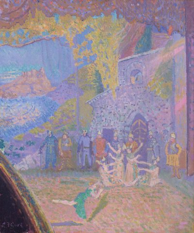 Der Tanz des Geistes von Irland, Alhambra Music Hall, 1910 von Spencer Frederick Gore