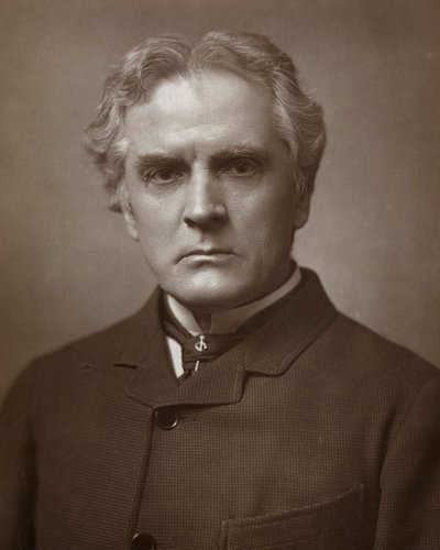 Hermann Vezin, amerikanischer Schauspieler, Lehrer der Rhetorik und Schriftsteller, 1883 von St James
