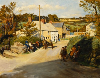Ein kornisches Dorf von Stanhope Alexander Forbes