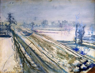 Blick auf den Kościuszko-Hügel aus dem Atelier des Künstlers von Stanisław Wyspiański