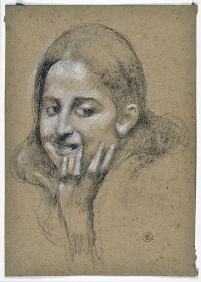 Studie eines lächelnden Mädchens von Stanislas Torrents y de Amat