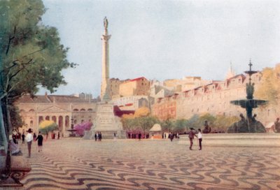 Praca de Dom Pedro (Rollende Bewegungsplatz) von Stanley Inchbold