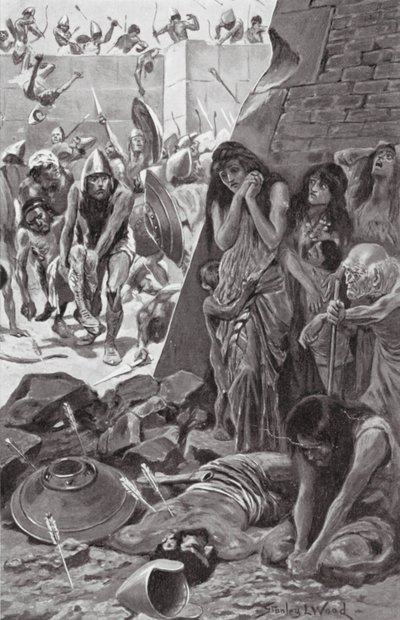 Tyrus belagert von Nebukadnezar von Babylon von Stanley L. (after) Wood