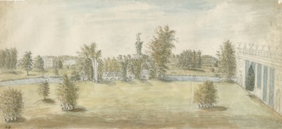 Shugborough - "Athenische" Architektur: Aquarell, undatiert [1762-1802] von Stebbing Shaw