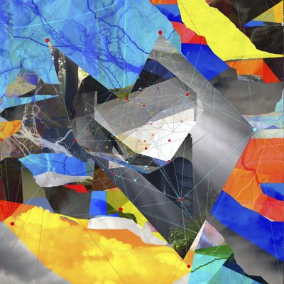 Lebendiges Geometrisches Netzwerk von Stefan Fransson