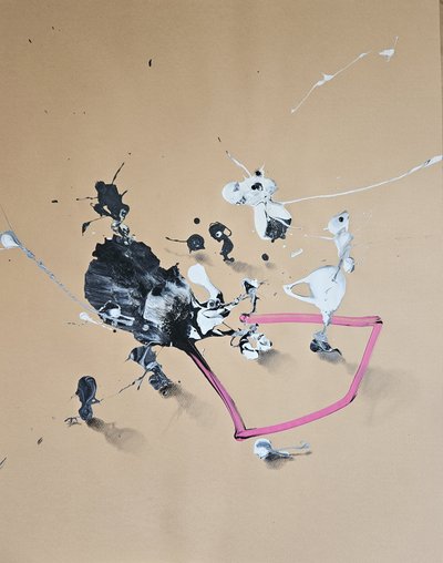 Dynamischer Farbspritzer von Stefano Mazzolini