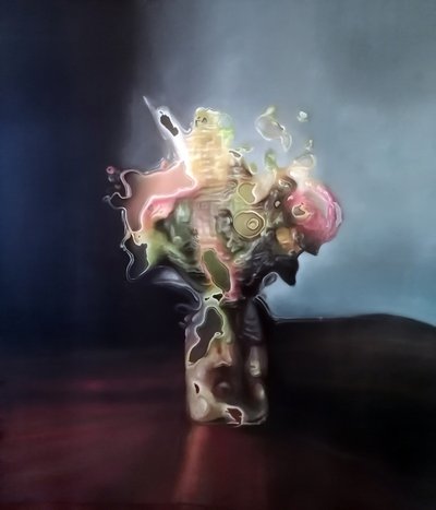 Ätherische schmelzende Blüte von Stefano Mazzolini