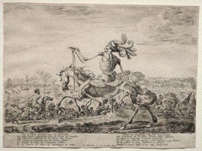 Tod auf dem Schlachtfeld von Stefano della Bella