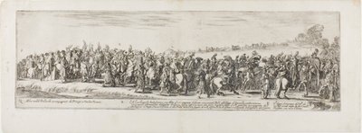 Eingang des Botschafters von Polen in Rom von Stefano della Bella