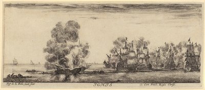Ignis (Feuer), Blatt 4 der Folge "Die vier Elemente" von Stefano della Bella