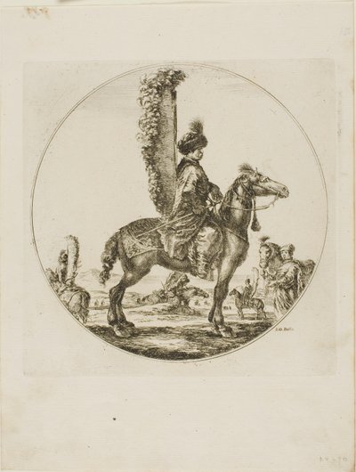 Polnischer Reiter von Stefano della Bella