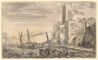 Turm von Calais von Stefano della Bella