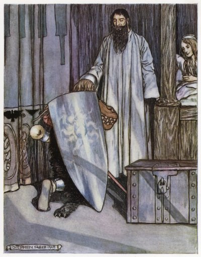 Illustration für Siegfried den Drachentöter von Stephen Reid
