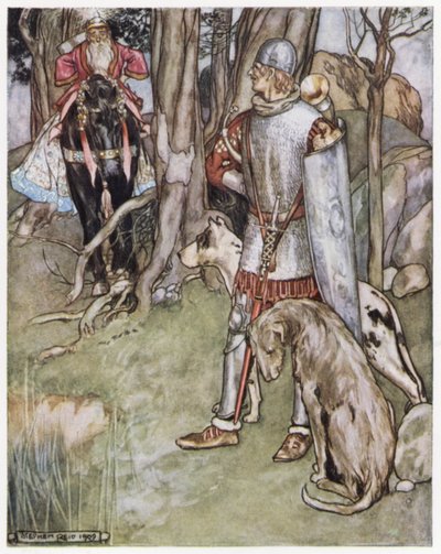 Illustration für Siegfried den Drachentöter von Stephen Reid