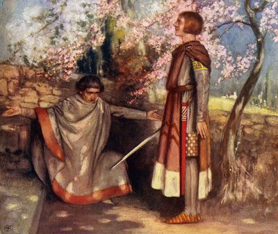 Heiliger Giovanni Gualberto und der Mörder von Stephen Reid