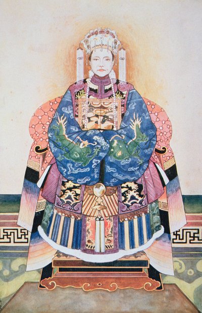 Tzu-Hsi, nach einer chinesischen Zeichnung von Stephen Reid