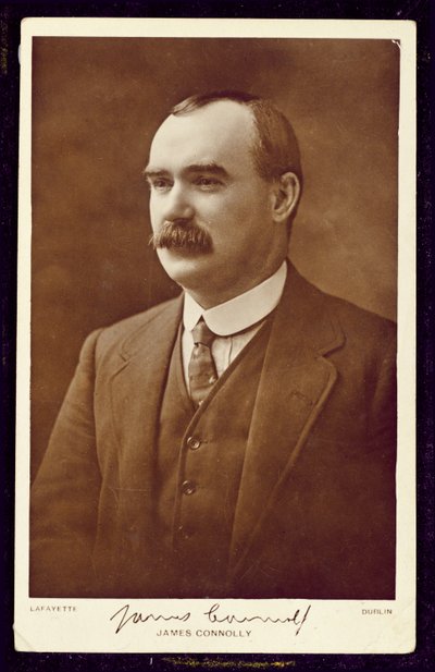 James Connolly (1868-1916) fotografiert von Lafayette, Dublin, ca. 1910 von Studio Lafayette
