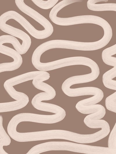 Wellige abstrakte Linien von Studio Palette