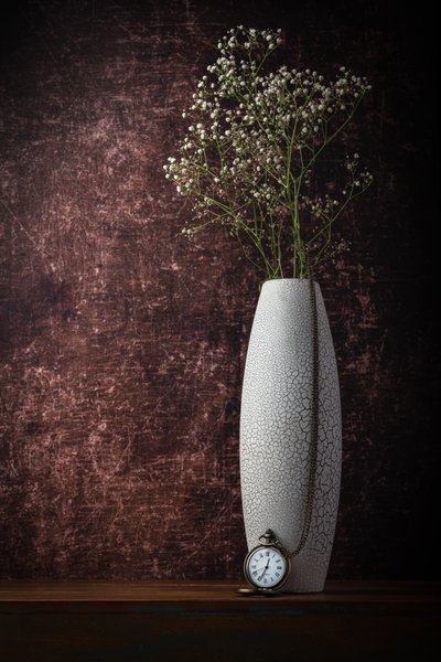 Zeitloses Blumen-Uhr von Sumit Dhuper