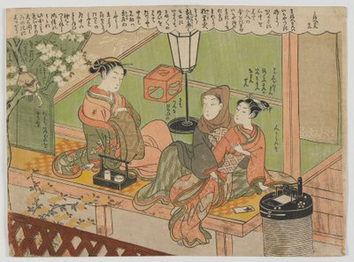 Maneemon 12, Edo-Periode, ca. 1770 von Suzuki Harunobu
