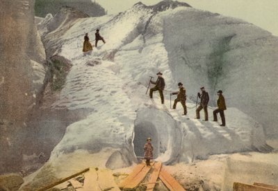 Berner Oberland: Grindelwald, Unterer Gletscher (Farbfoto) von Swiss Photographer