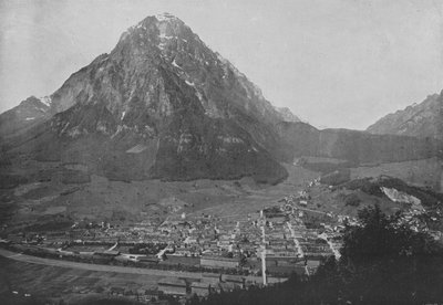 Glarus, Gesamtansicht und der Glärnisch von Swiss Photographer