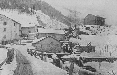 Dorf Praz de Fort, St. Bernhard Route von Swiss Photographer
