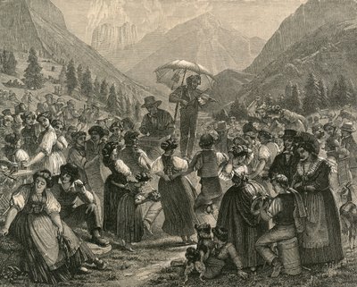 Eine Alpstubete von Swiss School