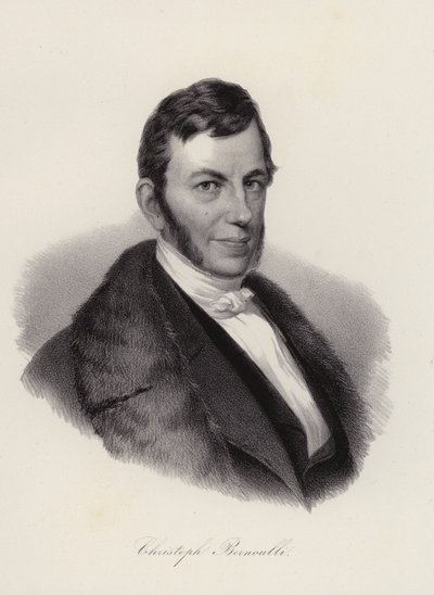 Christoph Bernoulli, Schweizer Naturforscher und Ökonom von Swiss School