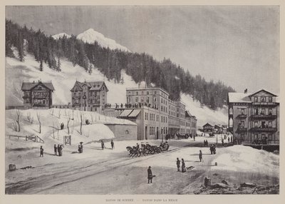 Davos im Schnee von Swiss School