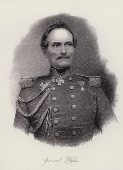 Emanuel Hahn, Schweizer General von Swiss School