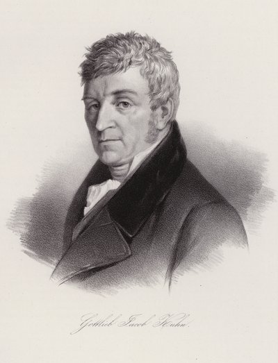 Gottlieb Jakob Kuhn, Schweizer Volkskundler und Dichter von Swiss School