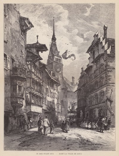 In der Stadt Zug von Swiss School