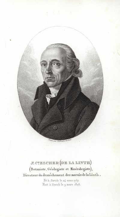Jean Conrad Escher de la Linth von Swiss School