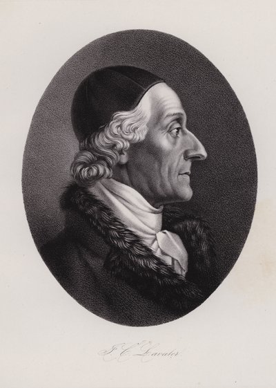 Johann Kaspar Lavater, Schweizer Schriftsteller und Physiognomiker von Swiss School