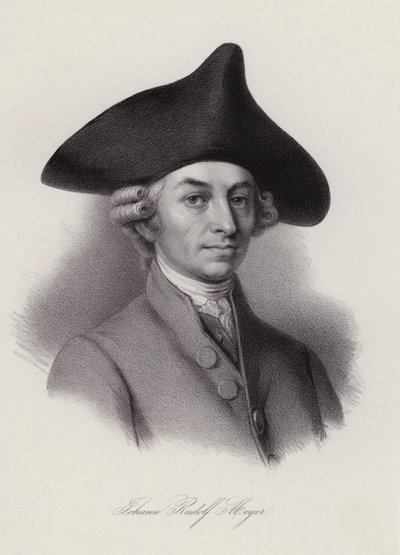 Johann Rudolf Meyer, Schweizer Seidenbandfabrikant und Philanthrop von Swiss School