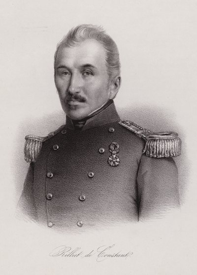 Louis Rilliet de Constant, Leutnant in der französischen Armee und Politiker der Schweiz von Swiss School