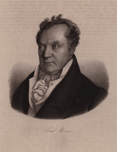 Paul Usteri, Schweizer Arzt, Botaniker und Politiker von Swiss School