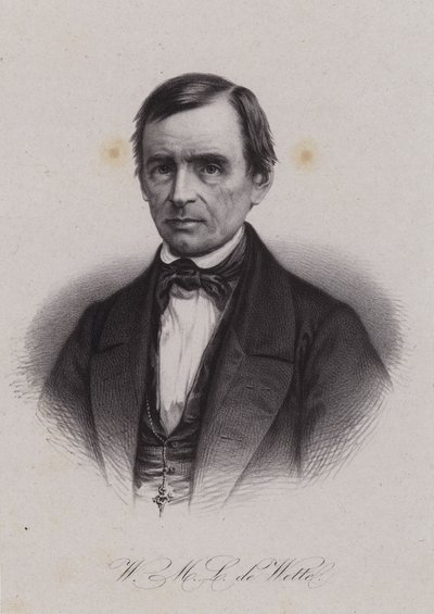 Wilhelm Martin Leberecht de Wette, deutsch-schweizerischer Theologe und Bibelwissenschaftler von Swiss School