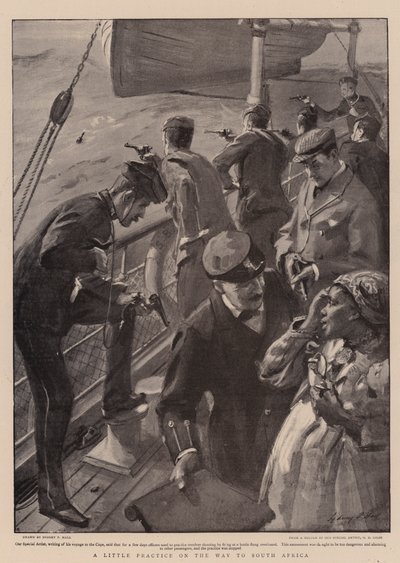 Ein wenig Übung auf dem Weg nach Südafrika von Sydney Prior Hall
