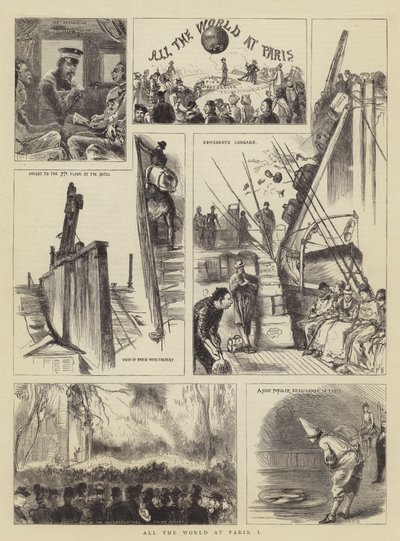 Die ganze Welt in Paris, I von Sydney Prior Hall