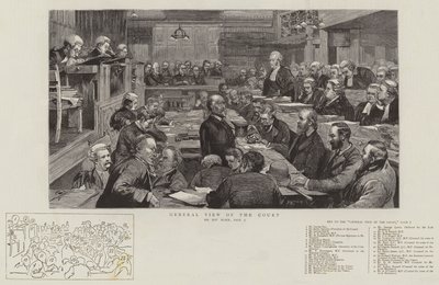 Gesamtansicht des Hofes von Sydney Prior Hall